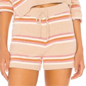 NWT L*Space Sun Seeker Short Size S Tan/Cream/Pink/Orange